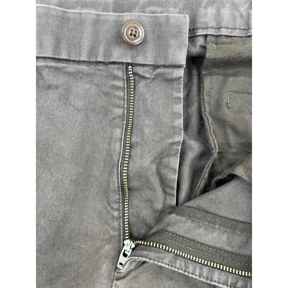 Gap Pants Mens 36x32 Brown Slim Performance Stretch Chino Casual Office